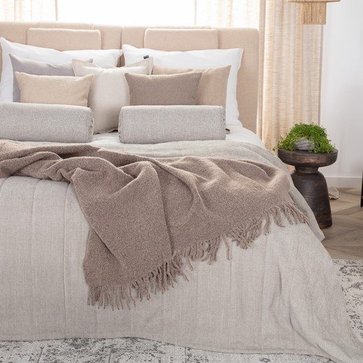 Pled Boucle 140x200cm natural ze sklepu dekoria.pl w kategorii Koce i pledy - zdjęcie 175522870