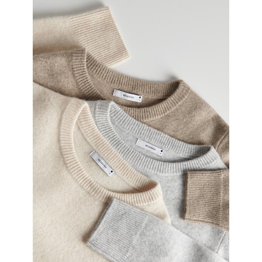 Sweter damski Reserved beżowy