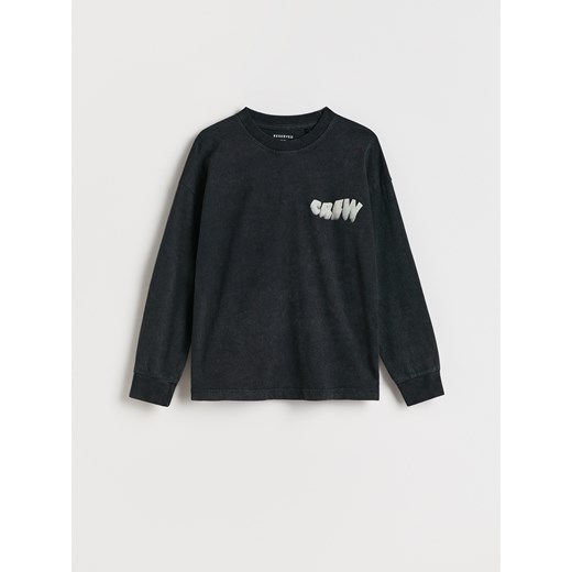 T-shirt chłopięce Reserved z długim rękawem 