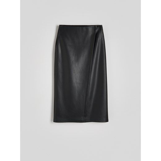 Spódnica czarna Reserved midi