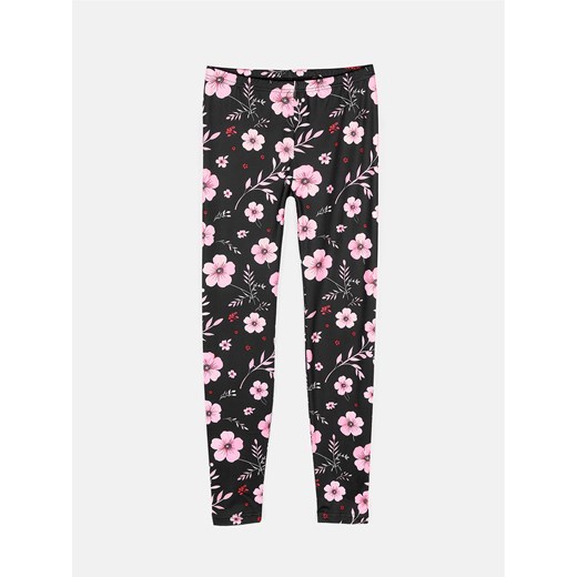 GATE Legginsy z nadrukiem 3Y ze sklepu gateshop w kategorii Spodnie dziewczęce - zdjęcie 175527984
