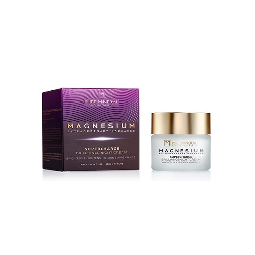 PURE MINERAL Krem na noc &quot;Magnesium&quot; - 50 ml ze sklepu Limango Polska w kategorii Kremy do twarzy - zdjęcie 175532124
