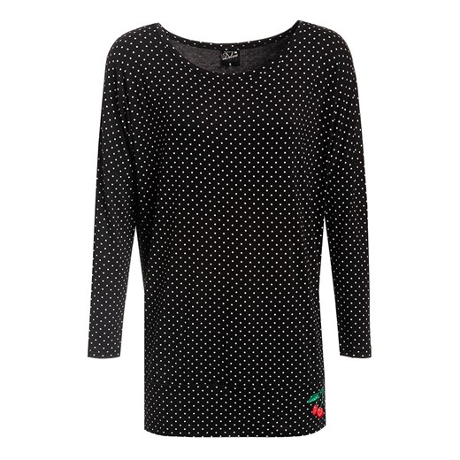 Pussy Deluxe Koszulka &quot;Little Dots&quot; w kolorze czarnym ze sklepu Limango Polska w kategorii Bluzki damskie - zdjęcie 175532421