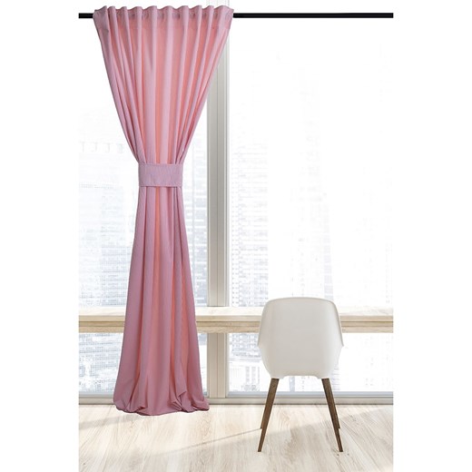 Chic Home Zasłona w kolorze jasnoróżowym - 270 x 140 cm ze sklepu Limango Polska w kategorii Zasłony - zdjęcie 175532934