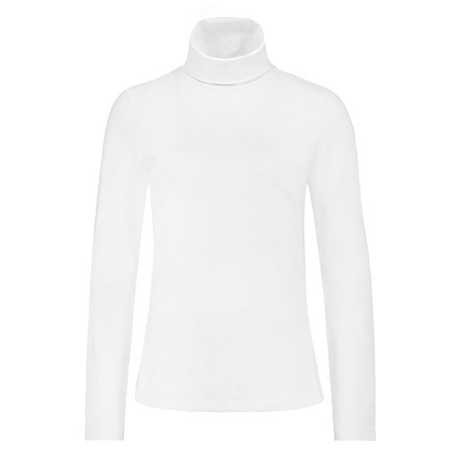 Sweter damski SUBLEVEL biały casual z golfem 
