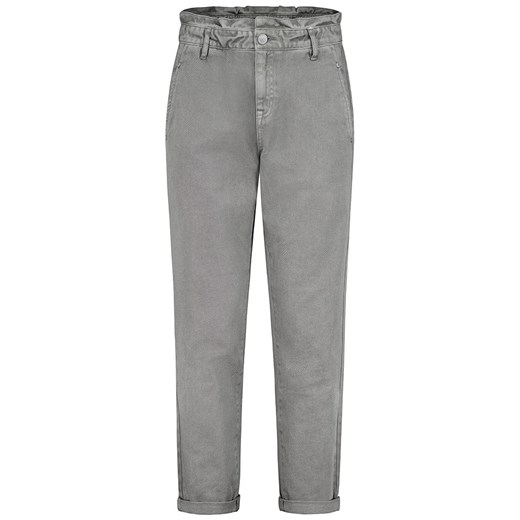 Jeansy damskie szare SUBLEVEL w miejskim stylu z bawełny 