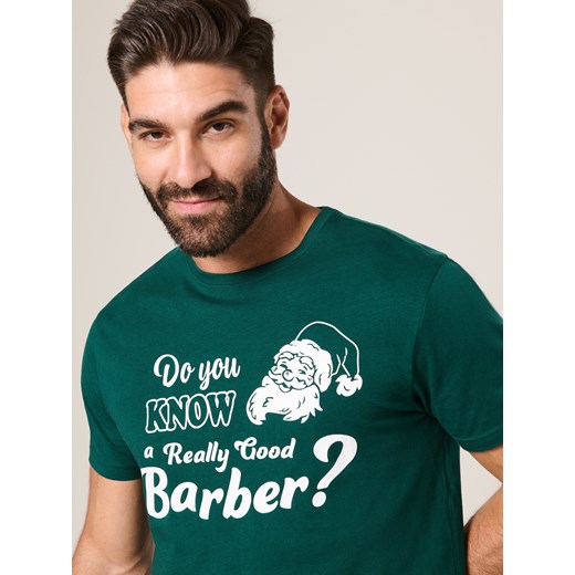 Sinsay - Koszulka - zielony Sinsay L Sinsay