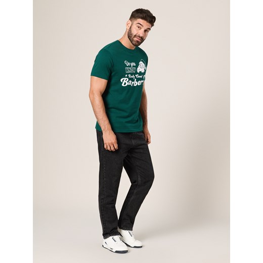 Sinsay - Koszulka - zielony Sinsay 3XL Sinsay