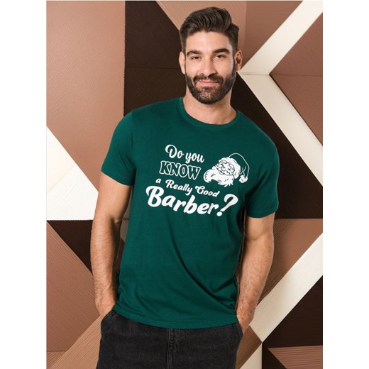Sinsay - Koszulka - zielony ze sklepu Sinsay w kategorii T-shirty męskie - zdjęcie 175534780