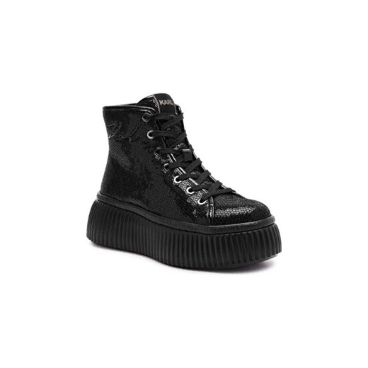 Karl Lagerfeld Skórzane sneakersy KREEPER LO ze sklepu Gomez Fashion Store w kategorii Buty sportowe damskie - zdjęcie 175538501