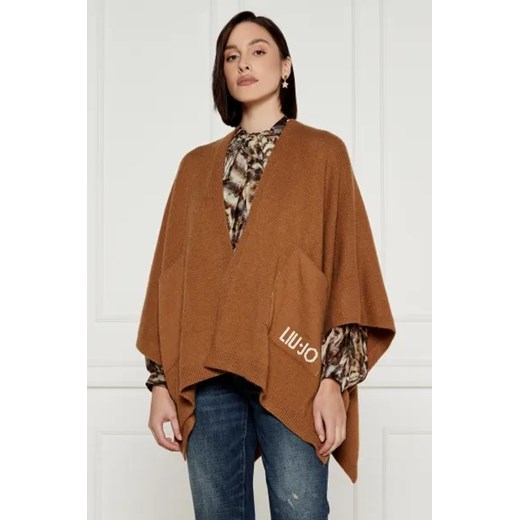 Liu Jo Ponczo | Loose fit ze sklepu Gomez Fashion Store w kategorii Poncza - zdjęcie 175538663