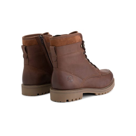 TRAVELIN&apos; Skórzane botki &quot;Storasund&quot; w kolorze jasnobrązowym Travelin' 43 okazyjna cena Limango Polska