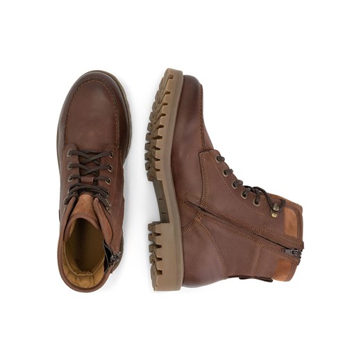 TRAVELIN&apos; Skórzane botki &quot;Storasund&quot; w kolorze jasnobrązowym Travelin' 46 okazja Limango Polska