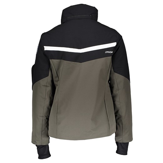 SPYDER Kurtka narciarska &quot;Captivate&quot; w kolorze szaro-czarnym 42 wyprzedaż Limango Polska