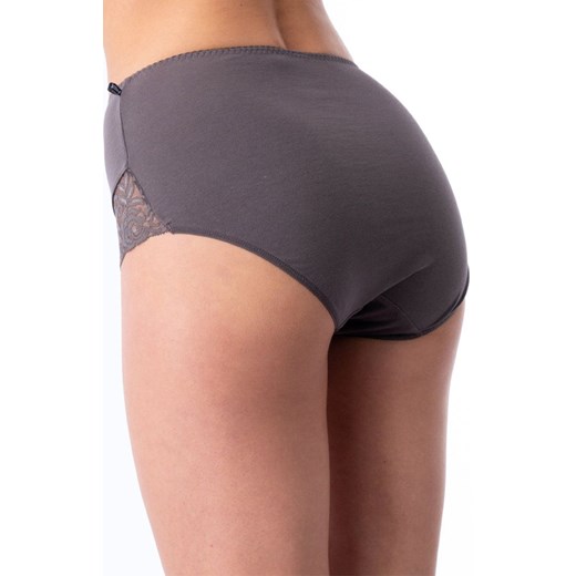 2-pack figi damskie z wysokim stanem LPF 816, Kolor brązowy-wzór, Rozmiar S, Key Key S Primodo