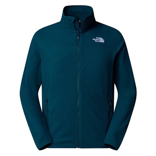 Bluza The North Face 100 Glacier Full-Zip Fleece 0A855X1NO1 - niebieska ze sklepu streetstyle24.pl w kategorii Bluzy męskie - zdjęcie 175546202