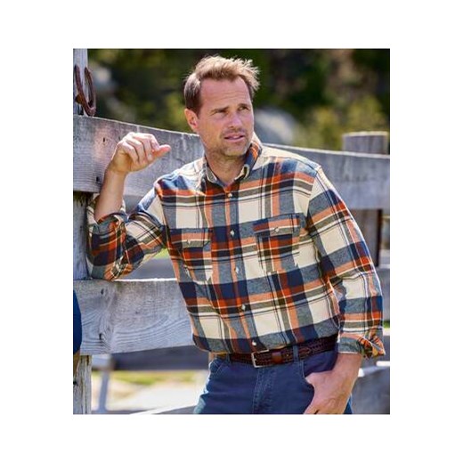 Flanelowa koszula w kratę Quebec ze sklepu Atlas For Men w kategorii Koszule męskie - zdjęcie 175547062
