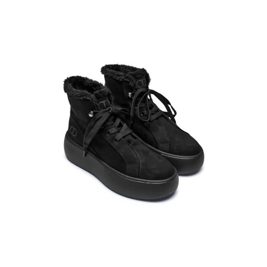 Buty sportowe damskie Twinset sneakersy sznurowane na wiosnę na platformie