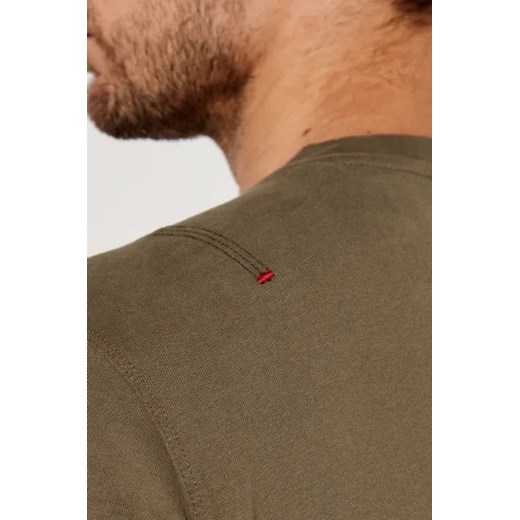 T-shirt męski Aeronautica Militare z długim rękawem bawełniany