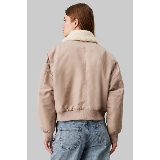 CALVIN KLEIN JEANS Satynowa kurtka | Loose fit L Gomez Fashion Store