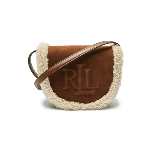 LAUREN RALPH LAUREN Skórzana torebka na ramię WITLEY Shearling ze sklepu Gomez Fashion Store w kategorii Listonoszki - zdjęcie 175552884