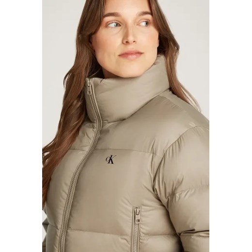 Kurtka damska Calvin Klein z poliestru krótka bez kaptura