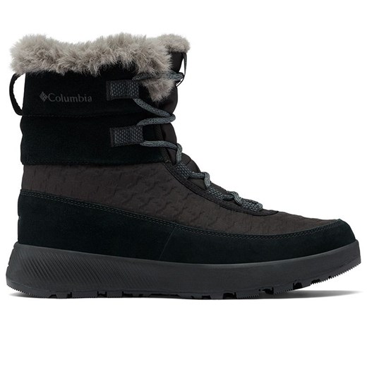 Buty Columbia Autumn Slopeside Peak Luxe 2104991010 - czarne ze sklepu streetstyle24.pl w kategorii Śniegowce damskie - zdjęcie 175555414