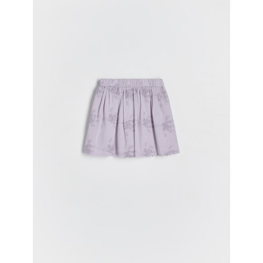 Reserved - Spódnica z haftem - lawendowy ze sklepu Reserved w kategorii Spódnice dziewczęce - zdjęcie 175556141