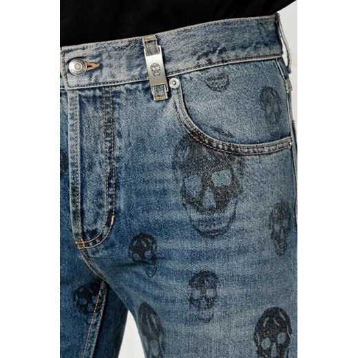 Jeansy męskie Alexander McQueen bawełniane