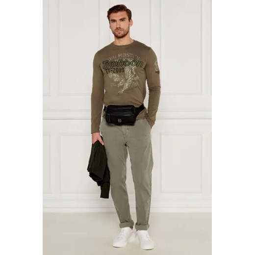 T-shirt męski Aeronautica Militare z długim rękawem