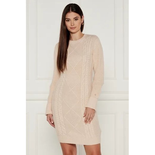 GUESS Sukienka SERENA | z dodatkiem wełny ze sklepu Gomez Fashion Store w kategorii Sukienki - zdjęcie 175558351