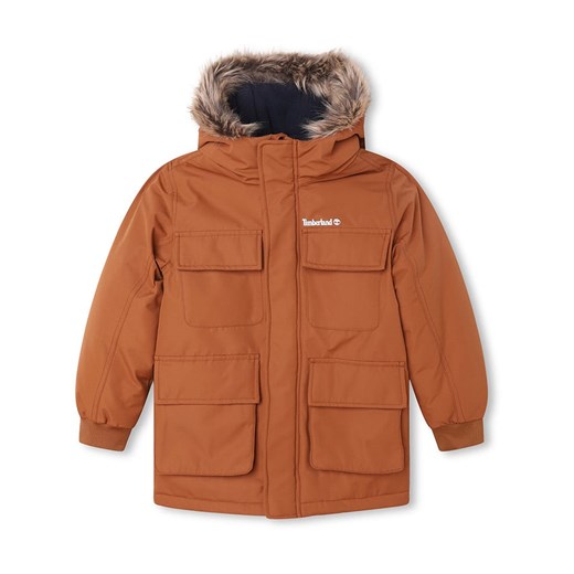 Timberland Parka w kolorze jasnobrązowym ze sklepu Limango Polska w kategorii Kurtki chłopięce - zdjęcie 175561550