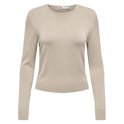 ONLY Sweter w kolorze beżowym ze sklepu Limango Polska w kategorii Swetry damskie - zdjęcie 175561723