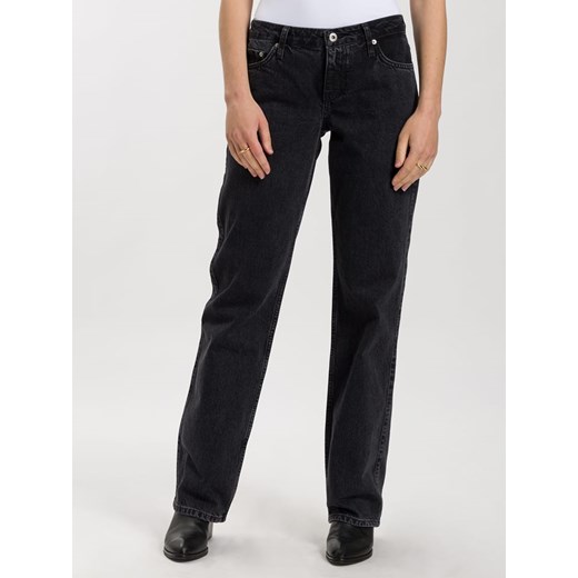 Cross Jeans Dżinsy - Regular fit - w kolorze czarnym ze sklepu Limango Polska w kategorii Jeansy damskie - zdjęcie 175561733