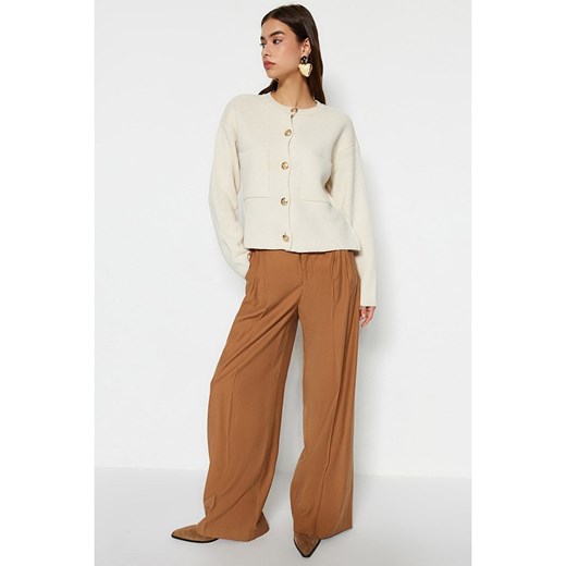 trendyol Kardigan w kolorze kremowym Trendyol S okazyjna cena Limango Polska