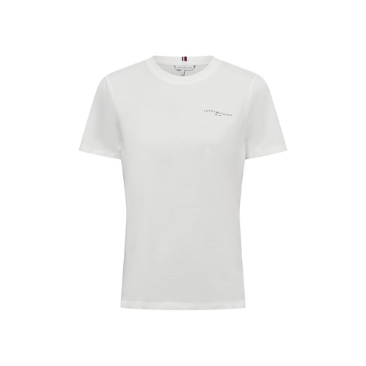 Tommy Hilfiger T-shirt damski Kobiety Bawełna granatowy jednolity ze sklepu vangraaf w kategorii Bluzki damskie - zdjęcie 175562143