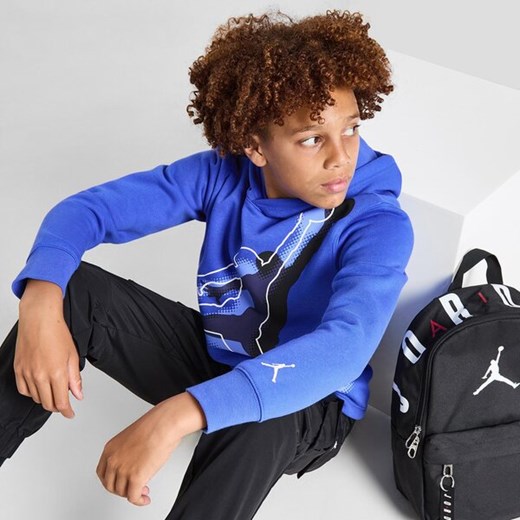 JORDAN BLUZA Z KAPTUREM FLIGHT OUTLINE OH RYL&#039;BL B Jordan 13-15YRS JD Sports 