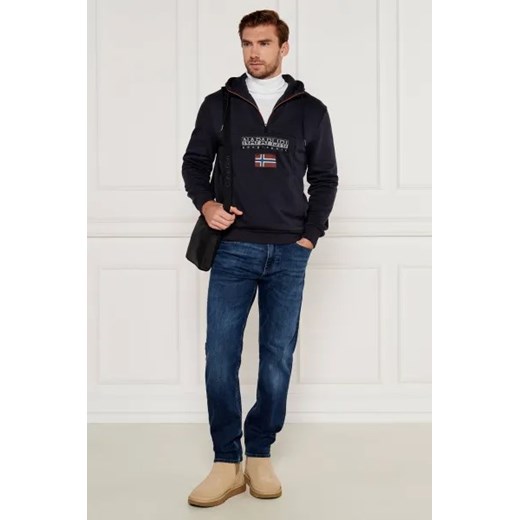 UGG Skórzane śniegowce M NEUMEL CHELSEA | z dodatkiem wełny 40 Gomez Fashion Store
