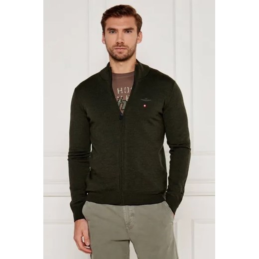 Aeronautica Militare Wełniany sweter | Regular Fit ze sklepu Gomez Fashion Store w kategorii Swetry męskie - zdjęcie 175566962