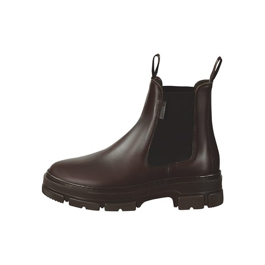 GANT Footwear Skórzane sztyblety &quot;Monthike&quot; w kolorze brązowym ze sklepu Limango Polska w kategorii Botki - zdjęcie 175567161
