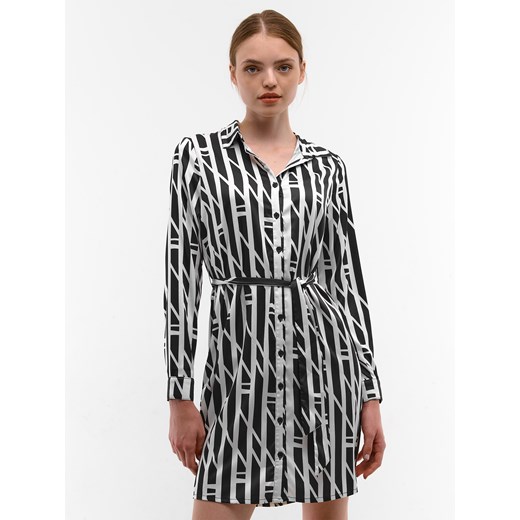 Sukienka Gate casualowa koszulowa z paskami 