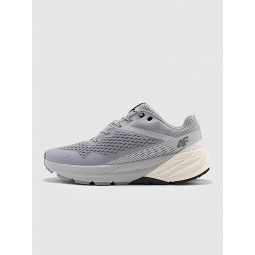 Męskie buty trekkingowe trailowe Speed Hiker 4F 4FWAW24FOTSM025 - szare ze sklepu Sportstylestory.com w kategorii Buty trekkingowe męskie - zdjęcie 175570494