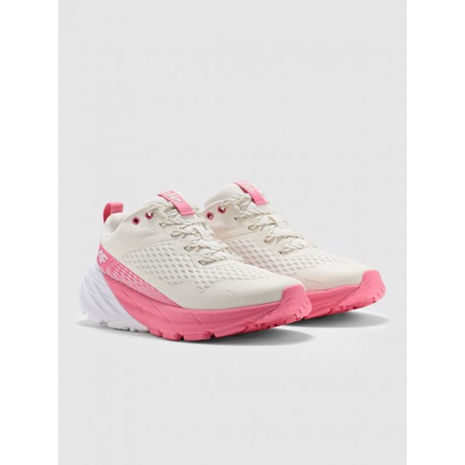 Damskie buty trekkingowe trailowe 4F Speed Hiker 4FWMM00FOTSF034 - białe ze sklepu Sportstylestory.com w kategorii Buty trekkingowe damskie - zdjęcie 175570642