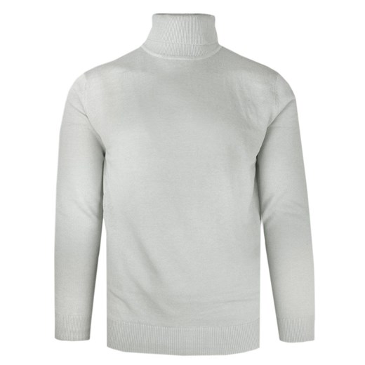 Elegancki Golf Męski - Brave Soul - Gołębi Kolor SWBRSAW24HUMEecrumarl ze sklepu JegoSzafa.pl w kategorii Swetry męskie - zdjęcie 175574801