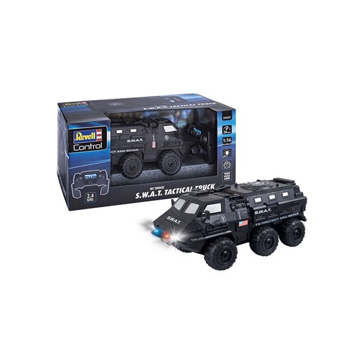 Revell Ciężarówka zdalnie sterowana &quot;S.W.A.T. Tactical Truck&quot; - 8+ ze sklepu Limango Polska w kategorii Zabawki - zdjęcie 175576103