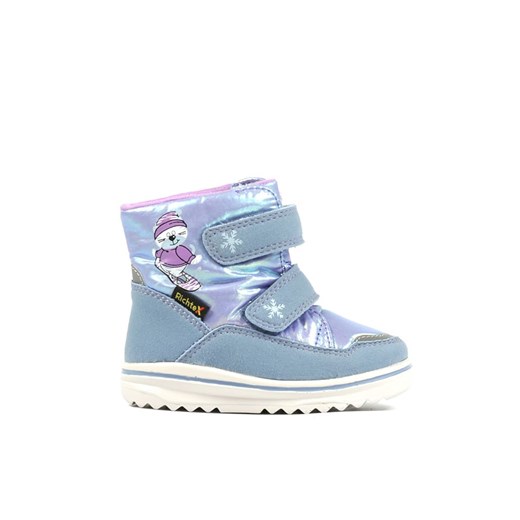 Richter Shoes Kozaki zimowe &quot;Freestyle&quot; w kolorze błękitnym ze sklepu Limango Polska w kategorii Buty zimowe dziecięce - zdjęcie 175576824