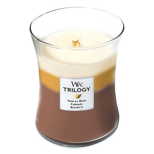 WoodWick Świeca zapachowa &quot;Trilogy - Cafe Sweets&quot; - 275 g ze sklepu Limango Polska w kategorii Świece i dyfuzory - zdjęcie 175576980