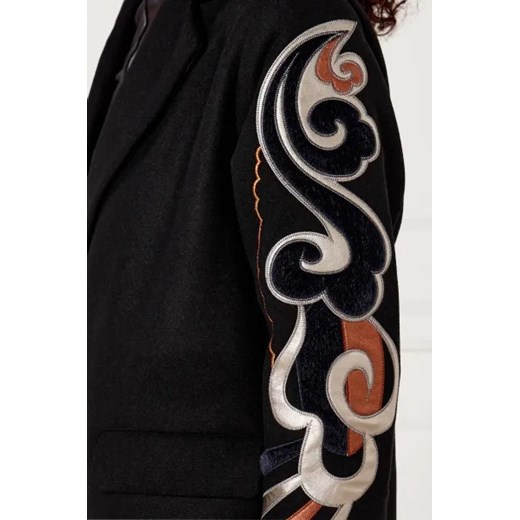 Desigual Płaszcz CRACOVIA | z dodatkiem wełny Desigual M okazyjna cena Gomez Fashion Store