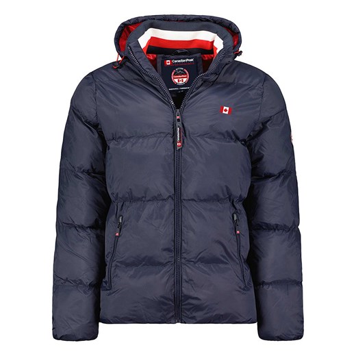 Canadian Peak Kurtka pikowana &quot;Anceleak&quot; w kolorze granatowym ze sklepu Limango Polska w kategorii Kurtki męskie - zdjęcie 175581343