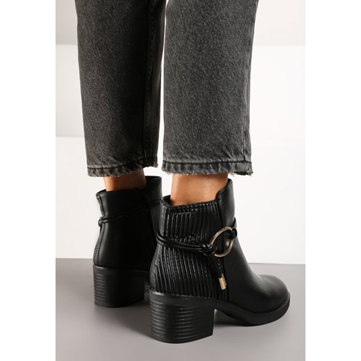 Botki Renee jesienne eleganckie